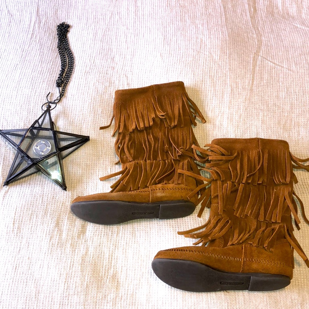 Brown Moccasin Calf boots 🤎